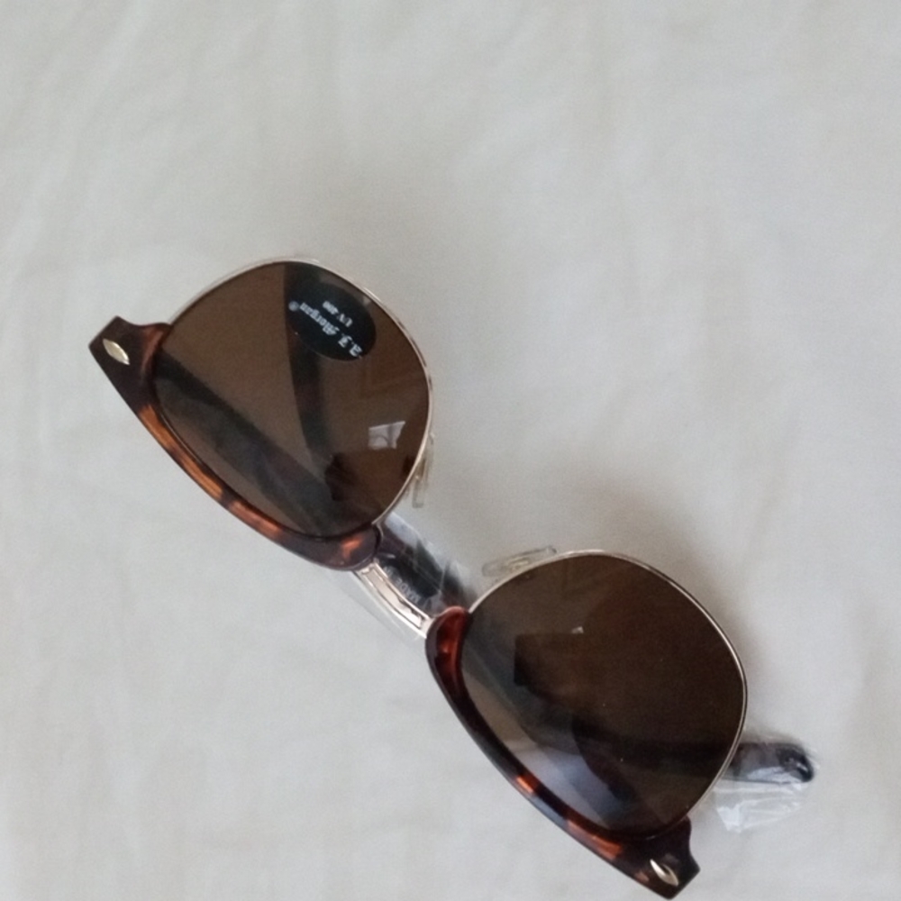 A J Morgan Soho Sunglasses In Tortoise With Gold Trim  Unisex New
